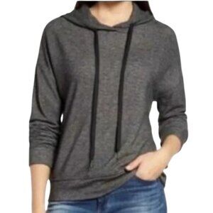 Everleigh Charcoal Heather Gray Pullover Hoodie